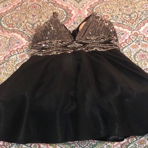 Black party dress